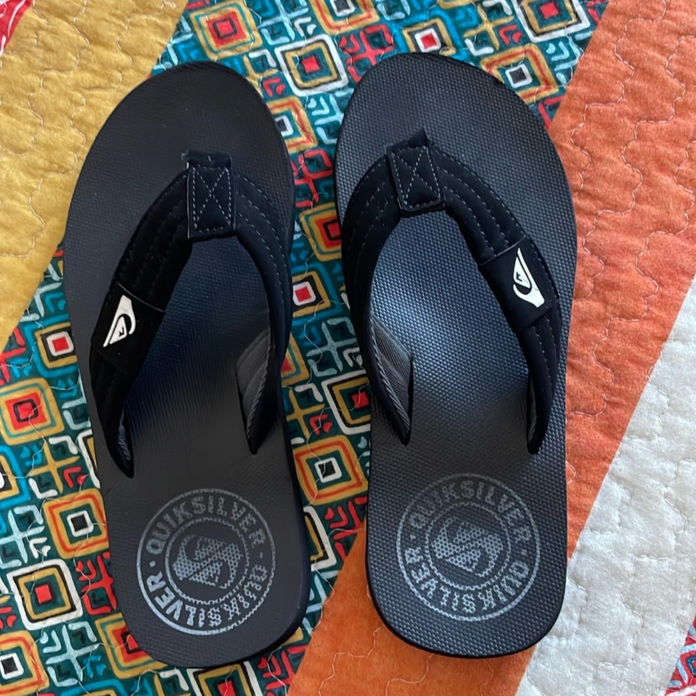 Womens Quicksilver Flip Flops